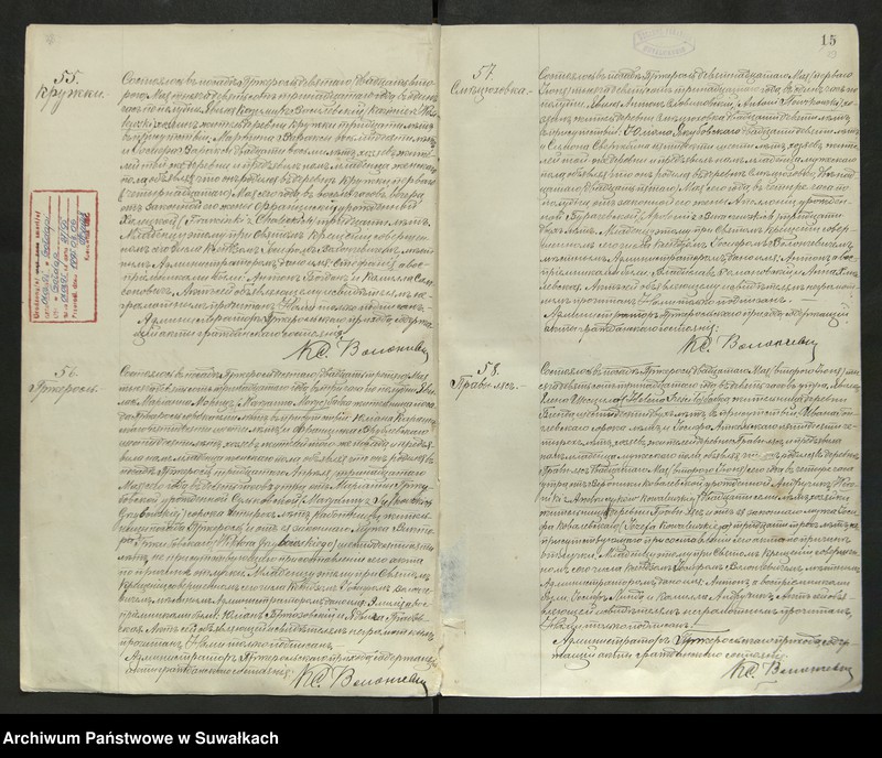 image.from.unit.number "Księga akt urodzeń, małżeństw, zgonów 1913 rok Przerośl"