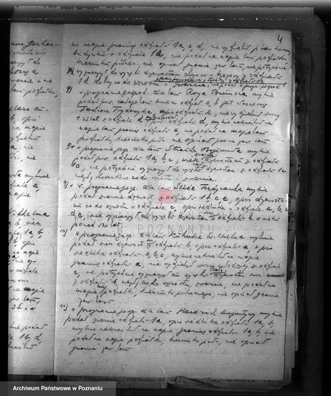 Obraz 8 z jednostki "/Nadzór nad gospodarką leśną/ protokoły badania lasów, programy gospodarcze powiat nowotomyski"