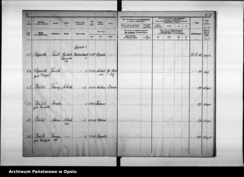 Obraz 10 z jednostki "42. Wahlbezirk Wahllokal: Schule Stadtteil Sakrau"