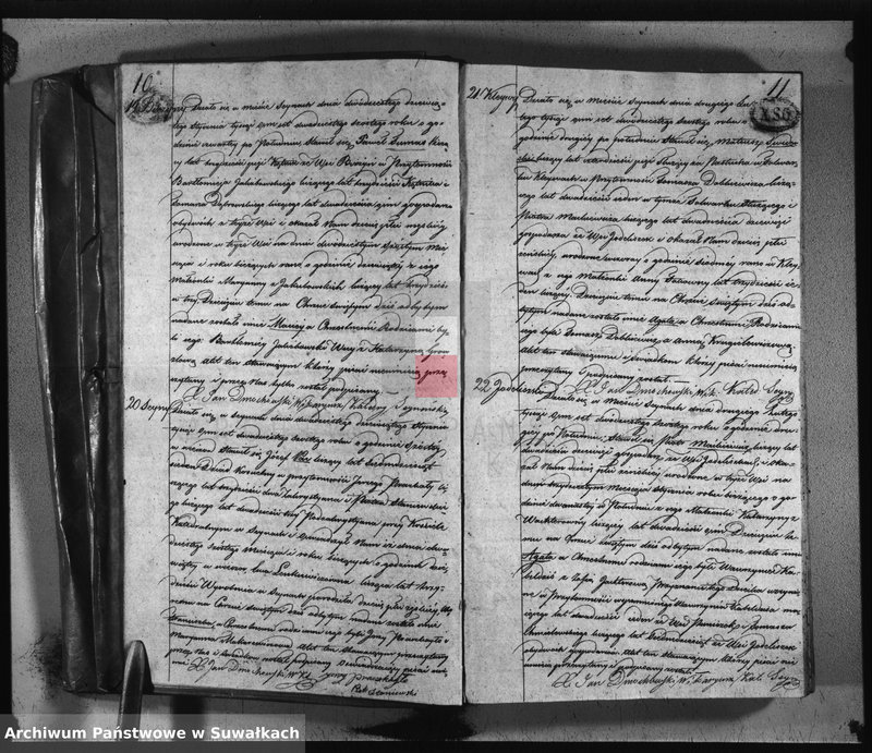 image.from.unit.number "Akta urodzonych, umarłych i zaślubionych parafij seyneńskiey w roku 1826."
