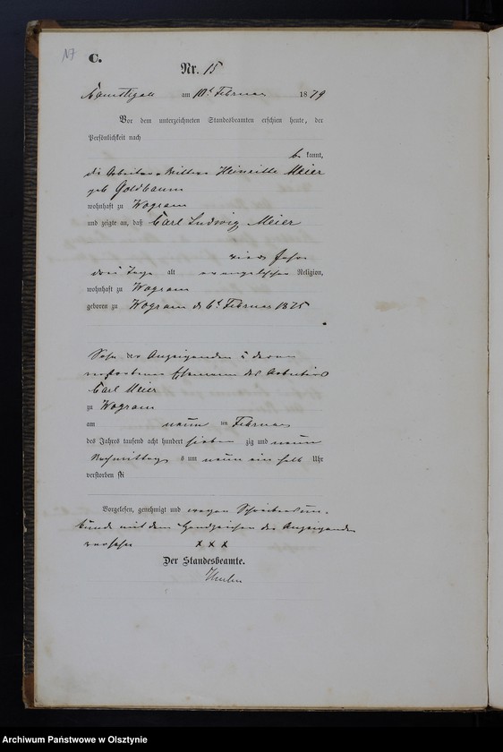 image.from.unit.number "Sterbe-Haupt-Register Nr 1 - 84"