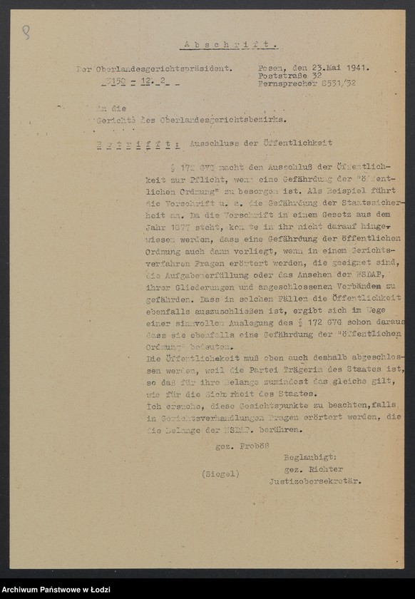 Obraz 11 z jednostki "Henryk Piszke i s-ka – sprzedaż towarów odzianych i pończoch"