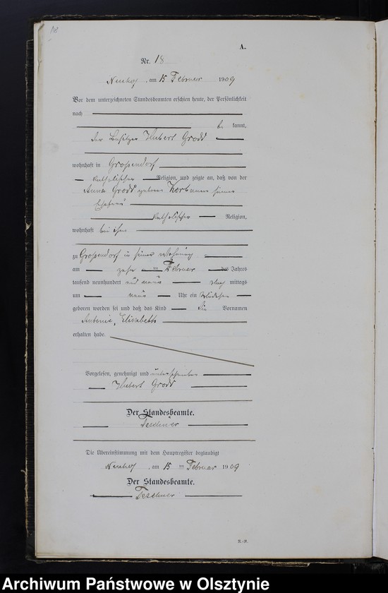 image.from.unit.number "Geburts -Neben-Register Nr.1-134"