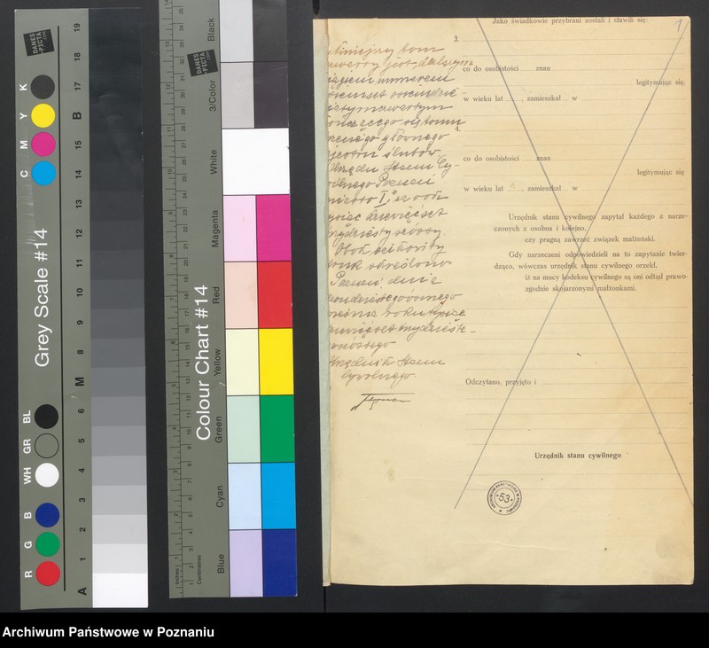Obraz 3 z jednostki "Księga miejscowa małżeństw tom IV [Rejestr główny małżeństw]"