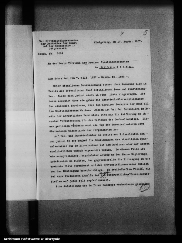 image.from.unit.number "Ortelsburg, Gruftkapelle der Familie Klein"