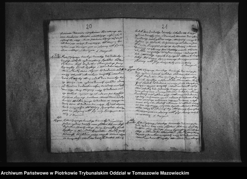 Obraz 16 z jednostki "Akta Stanu Cywilnego Gminy Regnowskiey na Rok 1818"