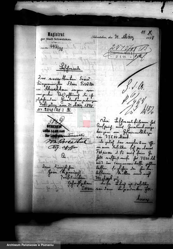 Obraz 15 z jednostki "Die Verwaltung der Stadt Święciechowa"