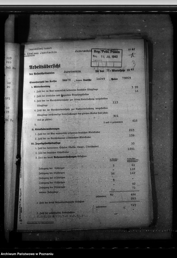 Obraz 7 z jednostki "Arbeitsübersichten der Gesundheitsämter"