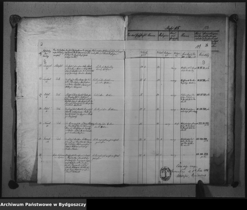 image.from.unit.number "Duplikat der Kirchenbücher der evangel. Gemeinde zu Inowrazlaw pro 1857"