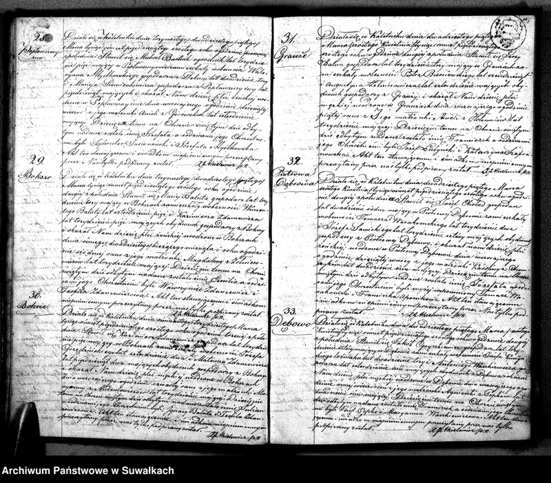 image.from.unit.number "Duplikat Aktów Urodzonych, Zaślubionych i Zmarłych Parafii Kaletnickiej."