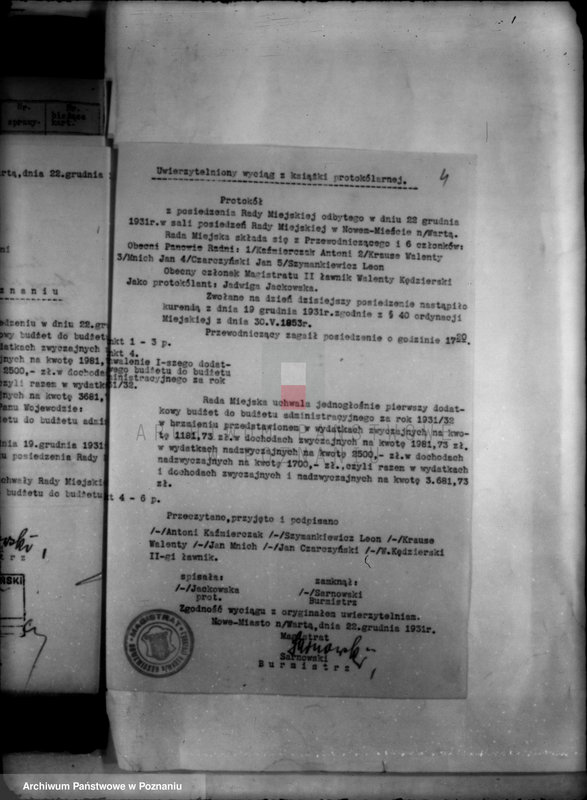 Obraz 8 z jednostki "Budżety i sprawy rachunkowe miasta Nowe Miasto"