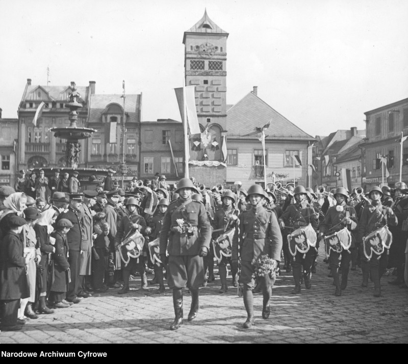 Obraz 2 z jednostki "Zajęcie Zaolzia - wkroczenie wojsk polskich do Frysztatu"