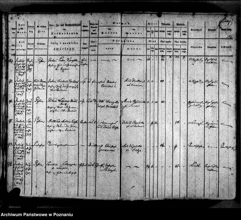 Obraz 17 z jednostki "Sterbenbuch"