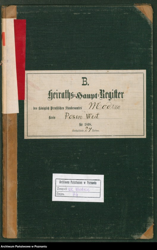 image.from.unit.number "Księga małżeństw"