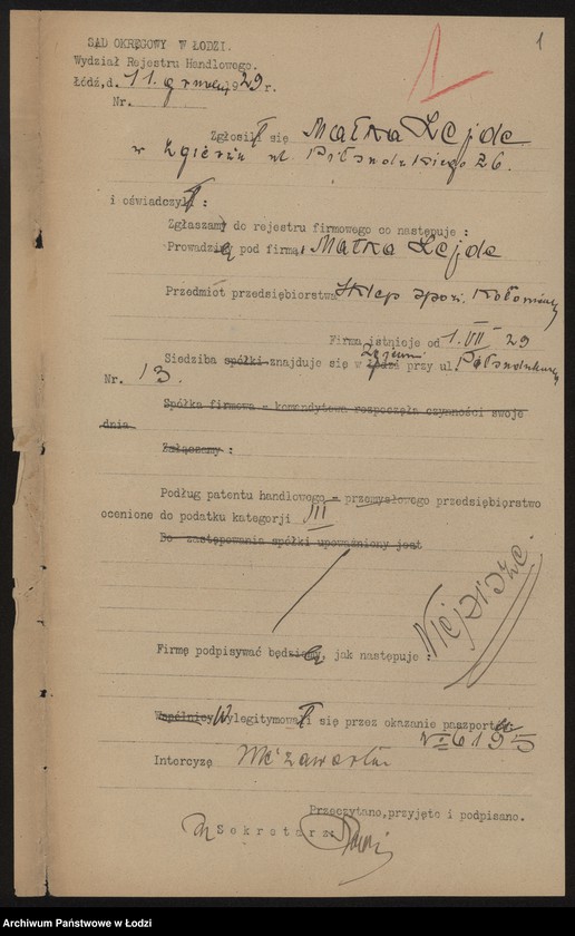 Obraz 3 z jednostki "Małka Lejda- sklep spożywczo-kolonialny, Zgierz"