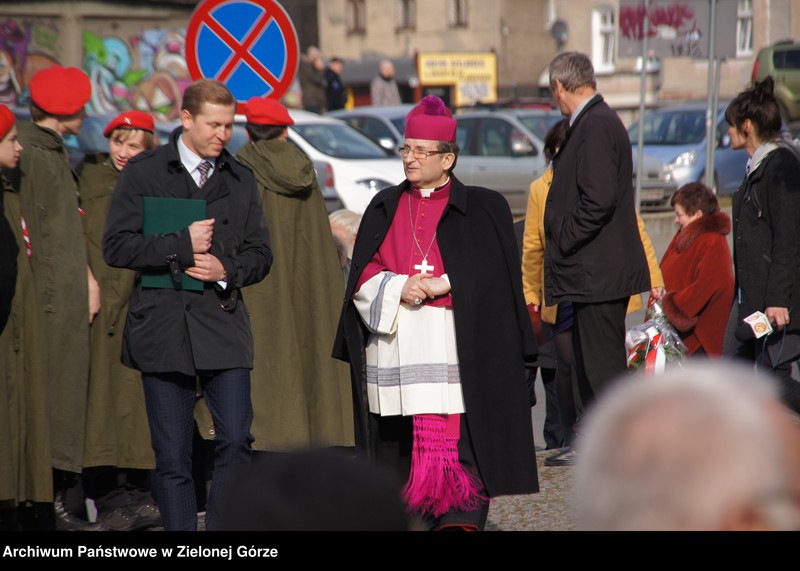 Obraz 11 z jednostki "Odsłonięcia pomnika "Żołnierzy Wyklętych" w Zielonej Górze"