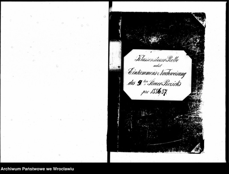 image.from.unit.number "Klassensteuerrolle nebst Eikommens - Nachweisung"