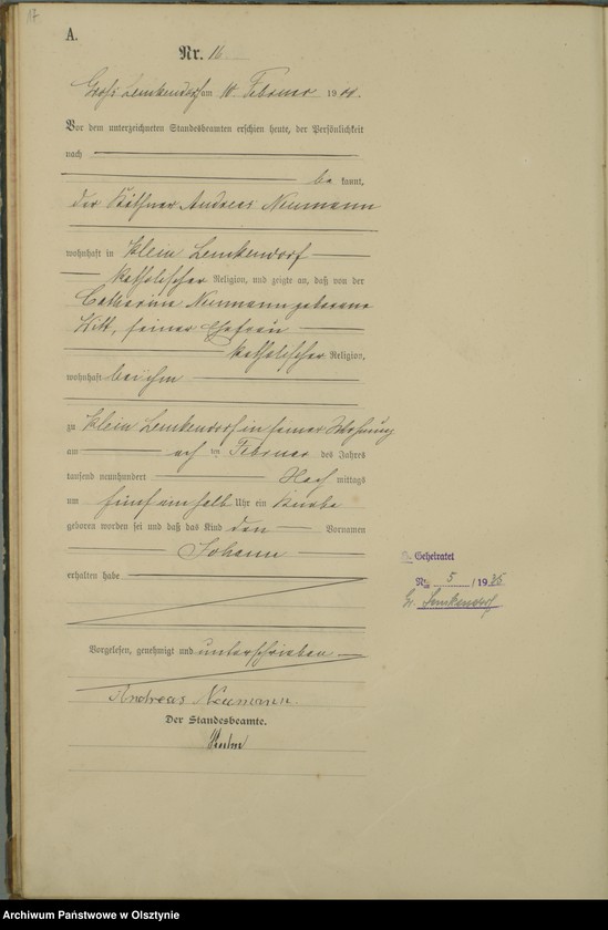 image.from.unit.number "Geburts-Haupt-Register Nr 1 - 113"