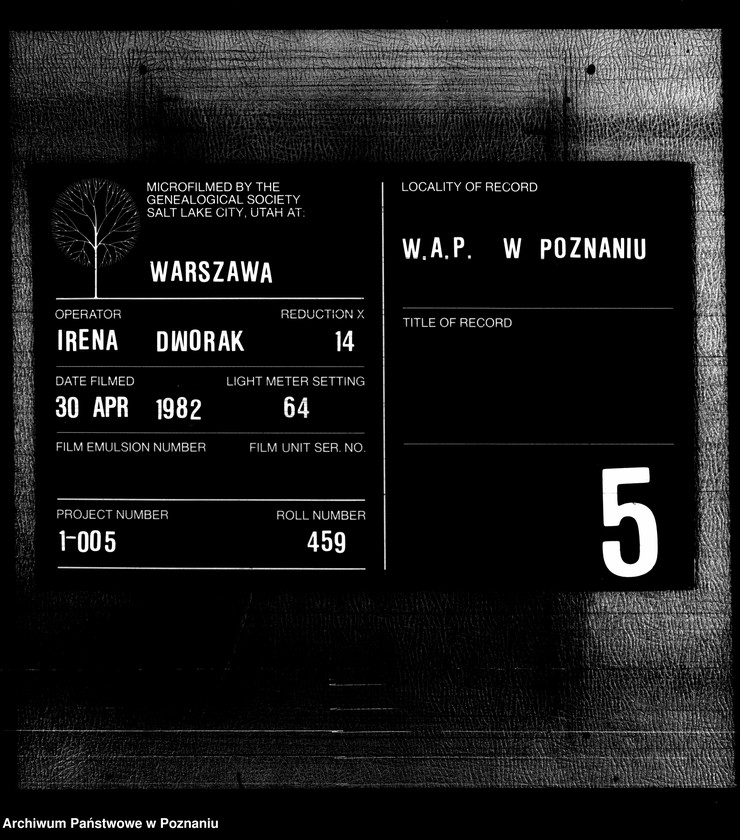 Obraz 1 z jednostki "Skorowidz nazwisk-akty małżeństwa"