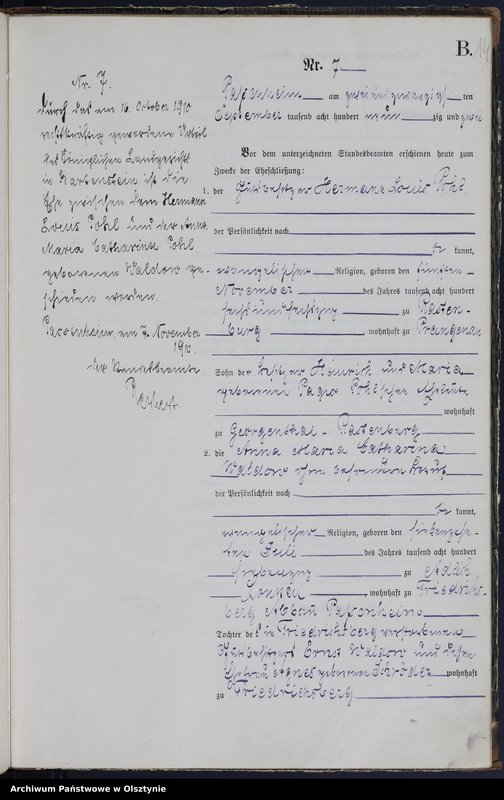 image.from.unit.number "Heiraths-Haupt-Register Nr 1 - 11"