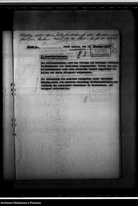 Obraz 17 z jednostki "Lageberichte der Gesundheitsämter"