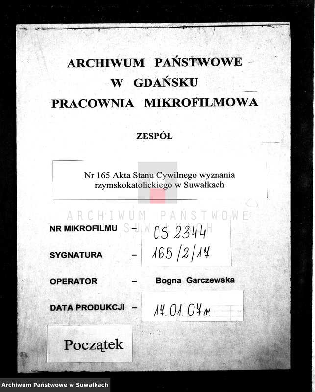 image.from.unit.number "Annexa do Akt Małżeństw Parafij Suwalskiey za Rok 1842."