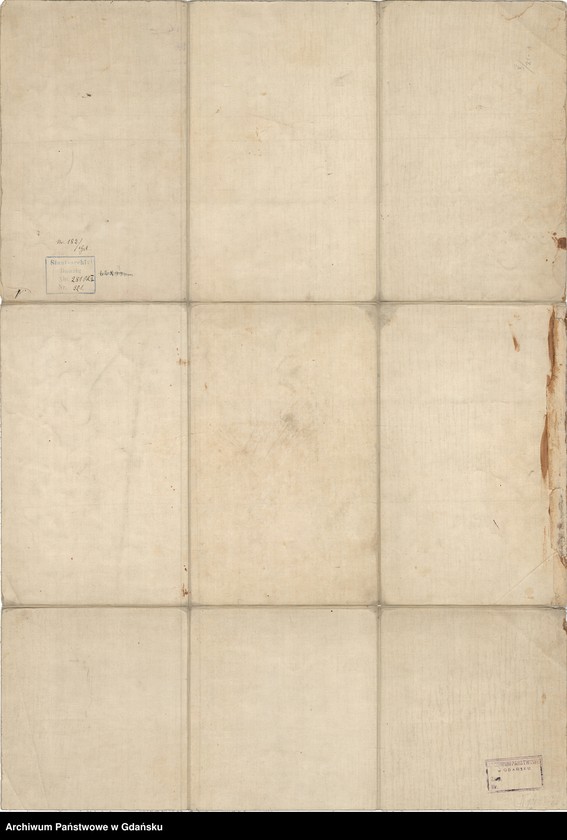 Obraz 2 z jednostki "Gdańsk. Plan miasta oraz fortyfikacji"