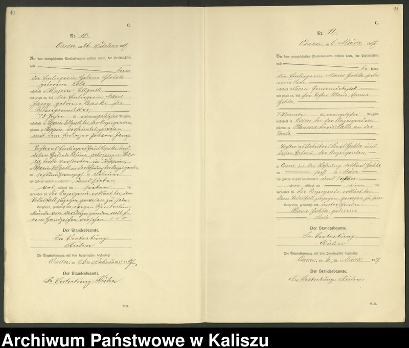 Obraz 8 z jednostki "[Księga zgonów]"