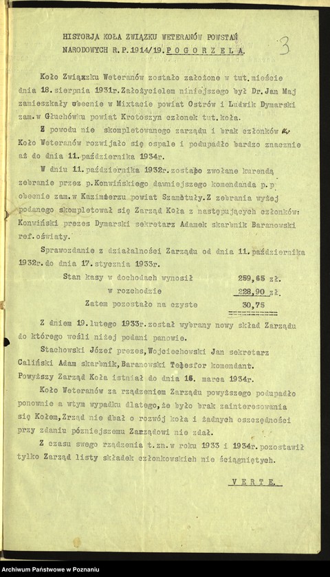 Obraz 6 z jednostki "Pogorzela, powiat Krotoszyn - akta koła."