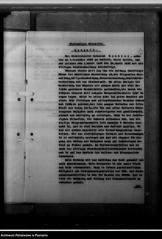 Obraz 16 z jednostki "Wendler, Hans - komisarz obwodowy"