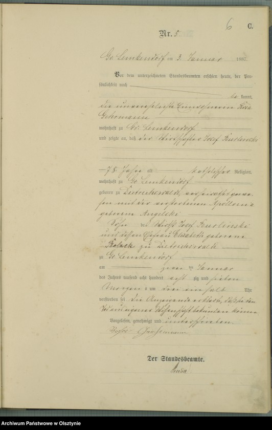 image.from.unit.number "Sterbe-Haupt-Register Nr 1 - 60"