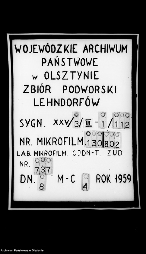 image.from.unit.number "/Pachtkontrakte über das Vorwerk Serwillen, die Übergabe u. Bescheribung der Gebäude, die Pachtverlängerungen u. das Projekt zum Neubau einer Scheune/"