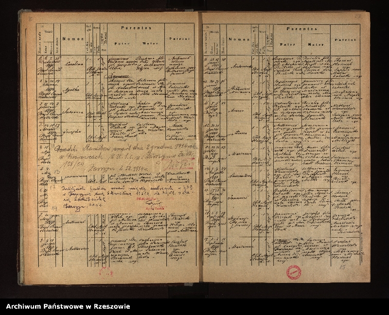 Obraz 17 z jednostki "Księga urodzeń, małżeństw i zgonów dla miejscowości Dudyńce, Jędruszkowce, Markowce, Pisarowce, Pobiedno"