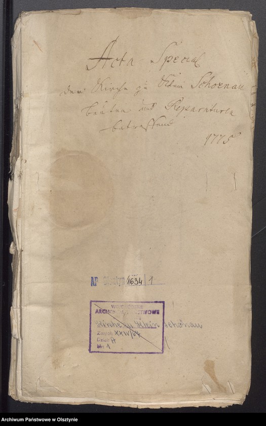 image.from.unit.number "Bauten und Reparatur betreffend . (Verfügungen, Anweisungen usw. Justitz Collegium)"