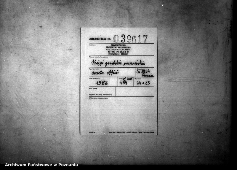 Obraz 2 z jednostki "Decreta officii [inducta]"