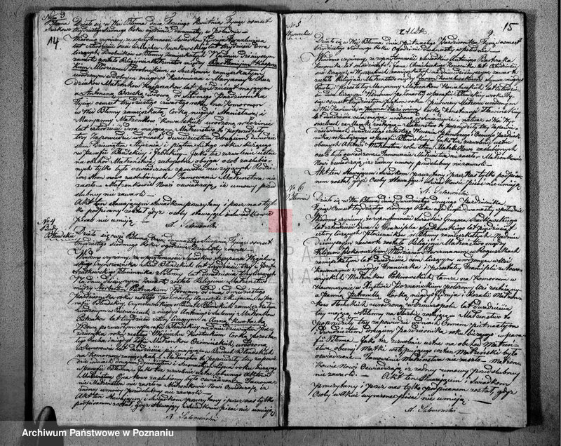 Obraz 10 z jednostki "Duplikat urodzonych, zaślubionych i zgonów"