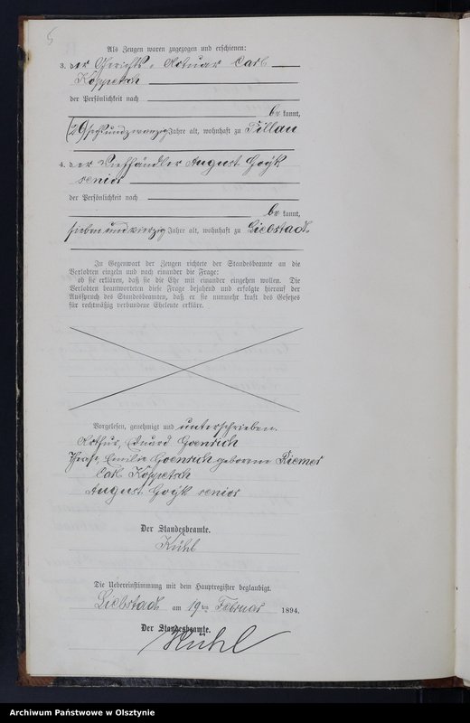 image.from.unit.number "Heiraths-Neben-Register Nr 1 - 19"