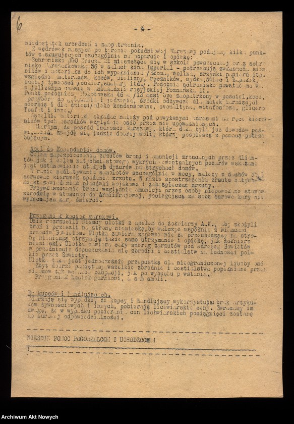 image.from.collection.number "Powstanie warszawskie w prasie konspiracyjnej111"