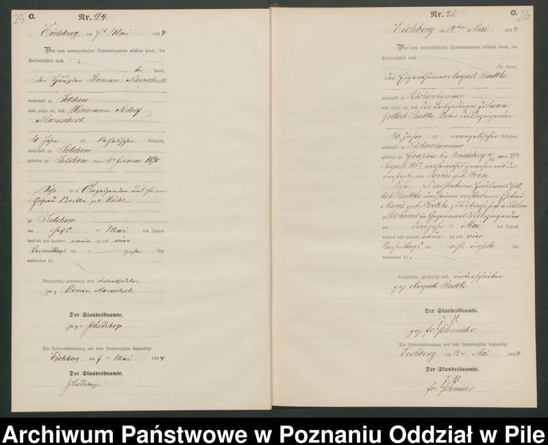 Obraz 16 z jednostki "Księga zgonów"