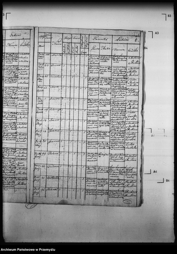 Obraz 12 z jednostki "[Kopie ksiąg metrykalnych parafii Nowa Wieś z filią Łosie (dekanat Muszyna)]"
