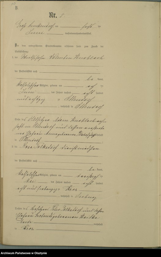 image.from.unit.number "Heiraths-Haupt-Register Nr 1 - 14; 1-17"