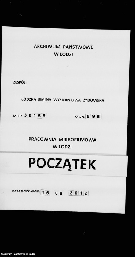 Obraz 1 z jednostki "Rejestr poborczy"