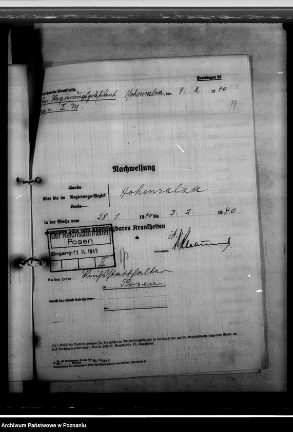 Obraz 15 z jednostki "Nachweisungen von übertragbaren Krankheiten"