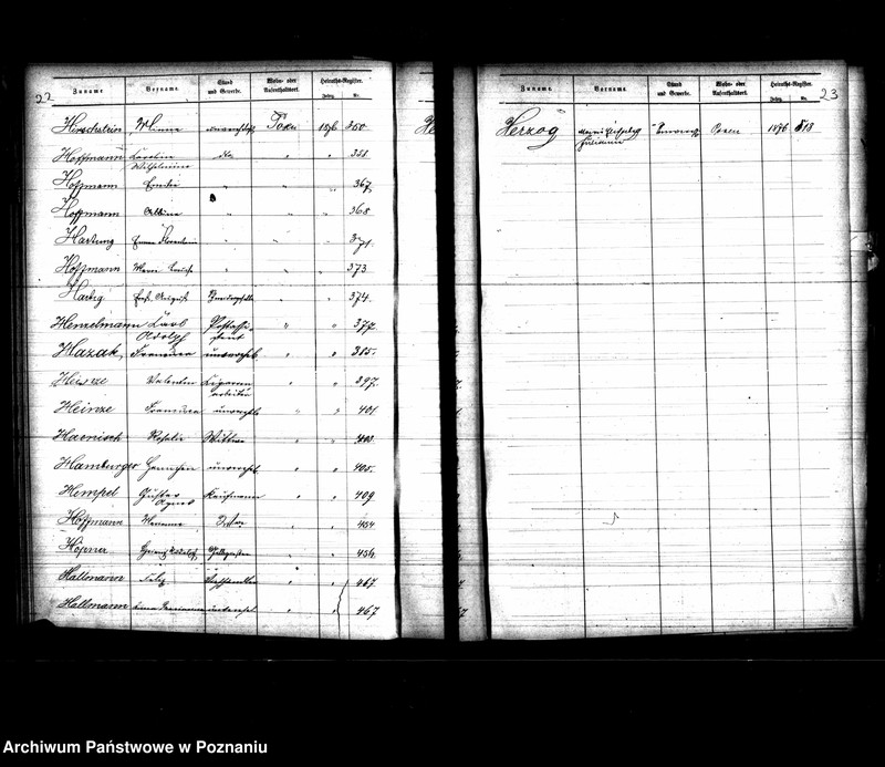 Obraz 15 z jednostki "Skorowidz nazwisk-akty małżeństwa"