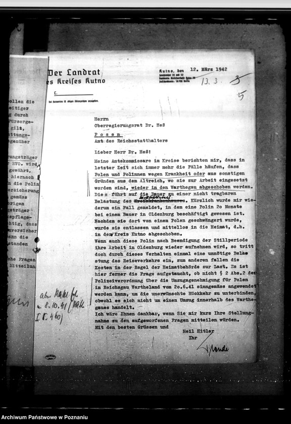 Obraz 10 z jednostki "Erkrankte und schwangere polnische Rückkehrer aus dem Altreich"