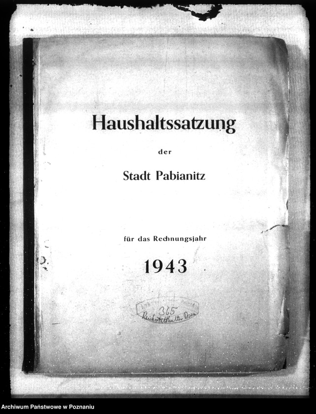 Obraz 4 z jednostki "Haushaltssatzung der Stadt Pabianitz"