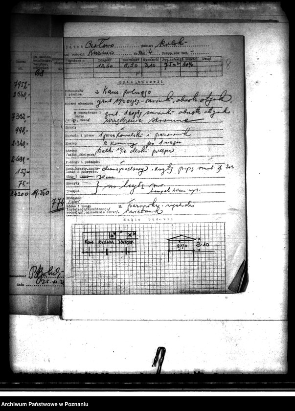 image.from.unit.number "/Oszacowanie budynków majątku Czołowo powiatu kaliskiego należących do Skarbu Państwa"