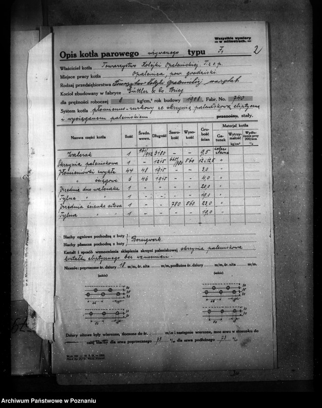 Obraz 6 z jednostki "Warsztat Towarzystwa Kolejki Opalenickiej w Opalenicy, pow. nowotomyski nr woj. 5799"