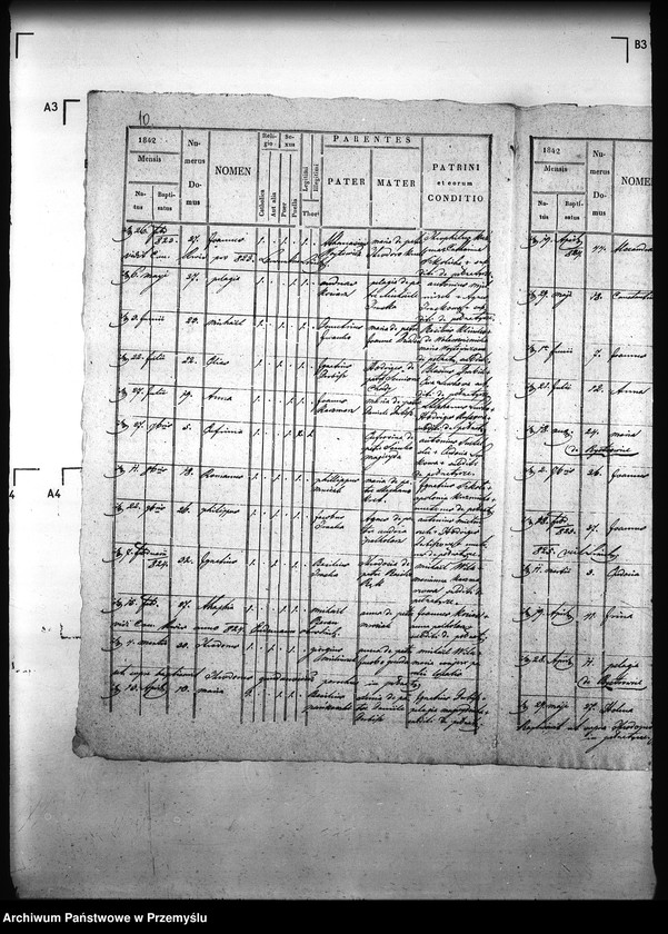 image.from.unit.number "[Kopie ksiąg metrykalnych parafii Pełniatycze z filiami Cząstkowice, Czelatyce, Roźwienica, Rożniatów, Rudołowice, Wola Roźwienicka (dekanat Pruchnik)]"