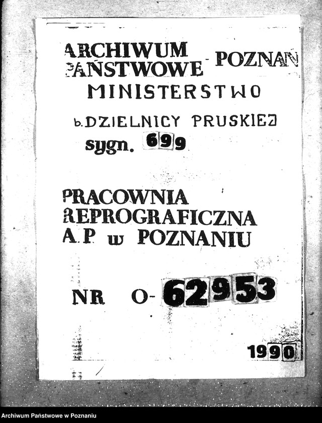 Obraz 1 z jednostki "Sprawozdania z czynności Dep. Aprowizacji w zakresie dostarczania zbóż siewnych dla Min. Roln."